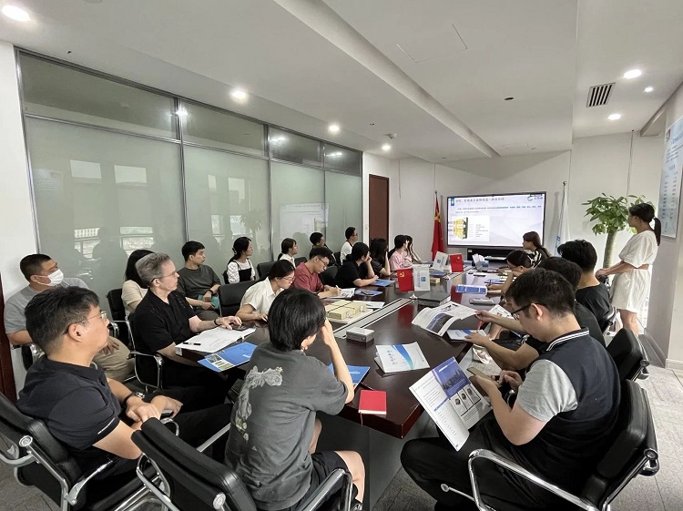 齐交流,同进步!买球官网手机版华东公司&中建设计院交流会圆满成功 齐交流,同进步!买球官网手机版华东公司&中建设计院交流会圆满成功