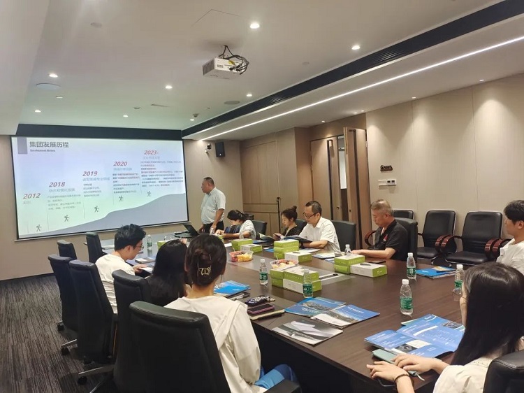 买球官网手机版与深圳机械设计院交流会画上完美句号
